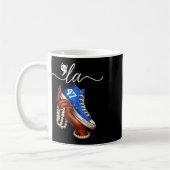Ik begrijp de Ignment Comma La Schattigee Schoenen Koffiemok (Links)
