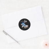 Ik begrijp de Ignment Comma La Schattigee Schoenen Ronde Sticker (Envelop)