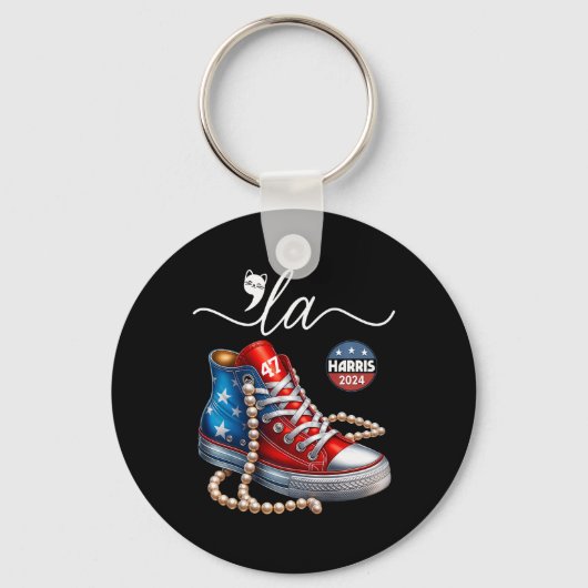 Ik begrijp de Ignment Comma La Schattigee Schoenen Sleutelhanger (Voorkant)