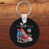 Ik begrijp de Ignment Comma La Schattigee Schoenen Sleutelhanger (Voorkant)