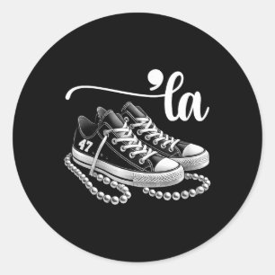 Ik begrijp de Ignment Schattigee Schoenen verkiezi Ronde Sticker