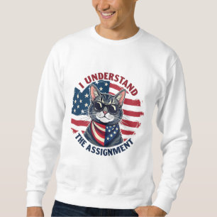 Ik begrijp de opdracht Harris Walz kattenvrouw Trui