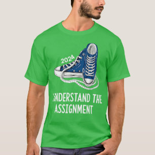 Ik begrijp de opdracht Sneakers en Parels Ka T-shirt
