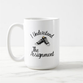 Ik begrijp de opdracht Stem Blauw Rally Gift Koffiemok