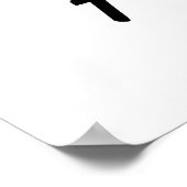 Ik begrijp de opdracht Stem Blauw Rally Gift Poster (Hoek)