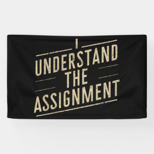 Ik begrijp de opdracht Stem Kamala's 2024 Spandoek