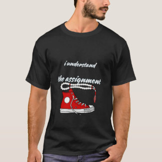Ik begrijp het shirt van de opdracht