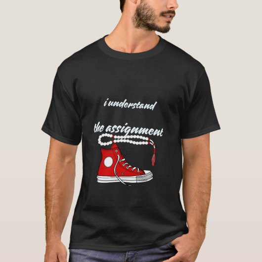 Ik begrijp het shirt van de opdracht (Voorkant)