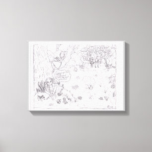 ik begrijp het , ze begrijpen het niet canvas afdruk