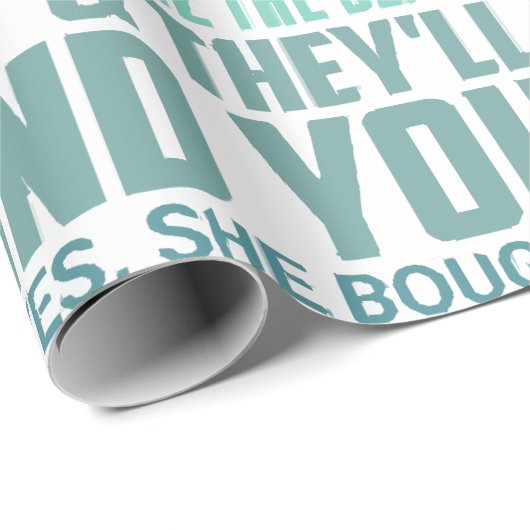 IK BEGRIJP MIJN HOUDING VAN MIJN GEWELDIGE OMA CADEAUPAPIER (Rol Hoek)