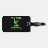 Ik begrijp niet dat stoute mensen gek zijn bagagelabel (Achterkant horizontaal)