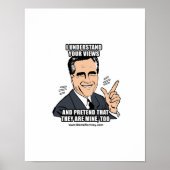 IK BEGRIJP UW UITZICHTEN POSTER (Voorkant)