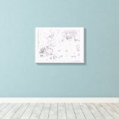 Ik begrijp ,ze begrijpen het niet canvas afdruk (Insitu (Houten vloer))