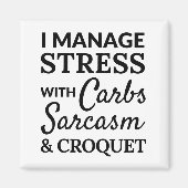 Ik beheer stress met koolhydraten, sarcasme en cro magneet (Voorkant)
