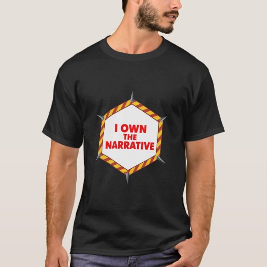 Ik Beheers Het Verhaal T-shirt (Voorkant)