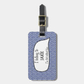 Ik behoor tot bagagelabel (Voorkant verticaal)