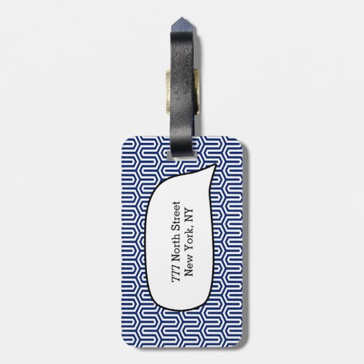 Ik behoor tot bagagelabel (Achterkant verticaal)