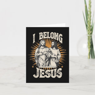 Ik behoor tot de Christelijke Jezus Kaart
