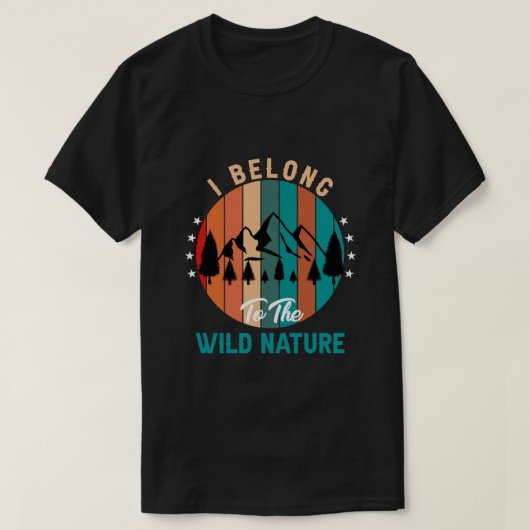 Ik behoor tot het Wild Natuur T-shirt (Design voorkant)