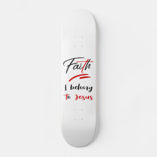 Ik behoor tot Jesus Persoonlijk Skateboard