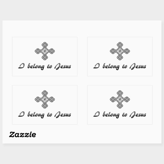 Ik behoor tot Jesus Sticker (Vel)