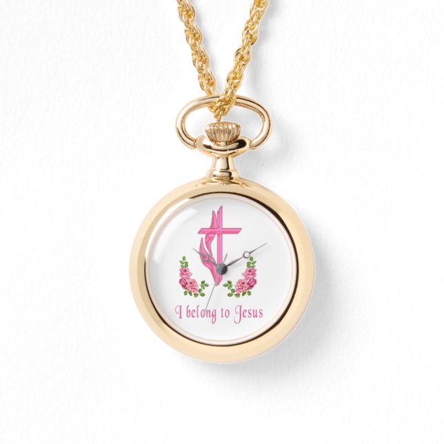 Ik behoor tot Jezus cadeautjes Horloge (Voorkant)