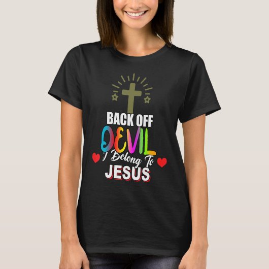 Ik behoor tot Jezus Christelijk Sarcasticus T-shirt (Voorkant)