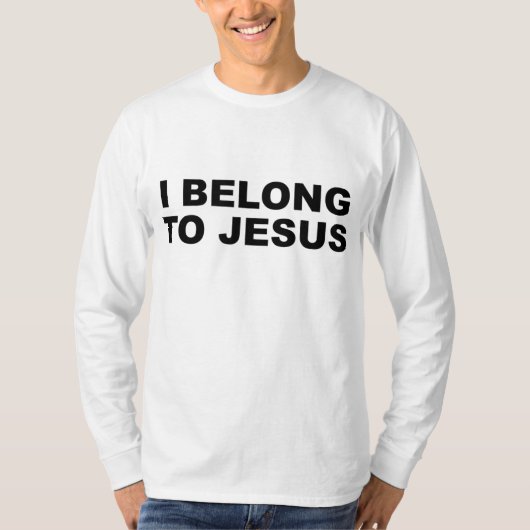 Ik behoor tot Jezus - Cute Christelijk Gift T-shirt (Voorkant)