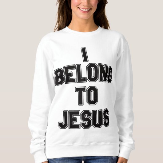 Ik behoor tot Jezus Trui (Voorkant)