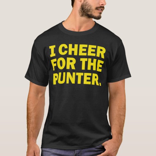 Ik bejubelde voor de Punter 10 T-shirt (Voorkant)