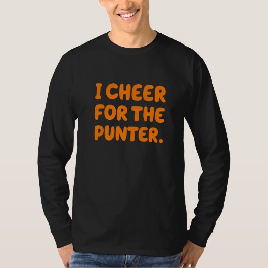 Ik bejubelde voor de Punter 13 T-shirt (Voorkant)