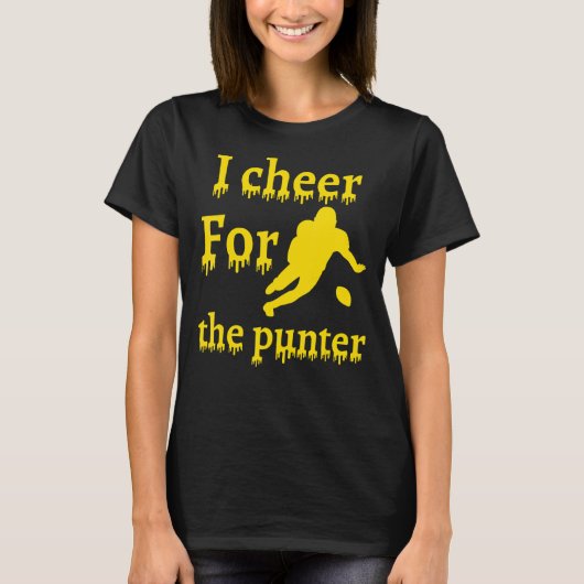 Ik bejubelde voor Punter 1 T-shirt (Voorkant)