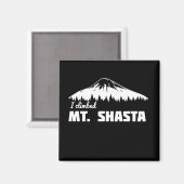 Ik beklom de berg Shasta Magneet (Voorkant / Achterkant)