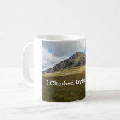 Ik beklom Tryfan - Wales Koffiemok (Voorkant links)