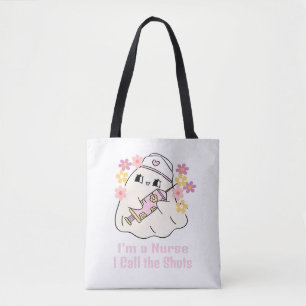 Ik bel de schoten, ik ben een verpleegster tote bag