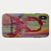 Ik bel pleidooi voor borstkankerondersteuning Case-Mate iPhone case (Achterkant (horizontaal))