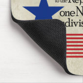 Ik beloof Allegiance aan de vlag Muismat (Hoek)