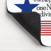 Ik beloof Allegiance aan de vlag van de Verenigde  Muismat (Hoek)