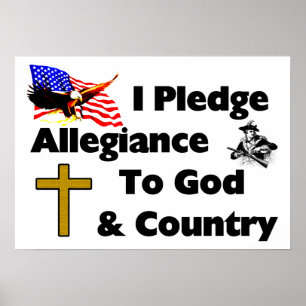Ik beloof allegiantie poster
