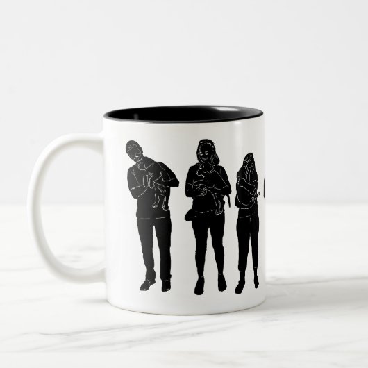 Ik beloof dat dit mijn laatste puppy is. Mok (Links)