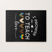Ik beloof dat ik de Afrikaanse LGBT-trots van de l Legpuzzel (Horizontaal)