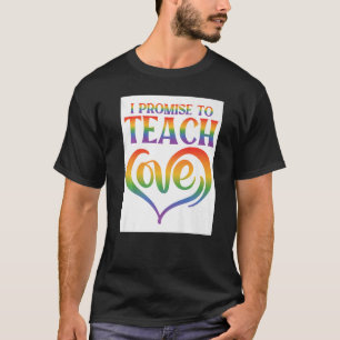 Ik beloof dat ik lesbische homo's zal leren kennen t-shirt