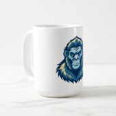 Ik beloof dat ik vriendelijk ben koffiemok (Voorkant links)