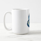 Ik beloof dat ik vriendelijk ben koffiemok (Links)