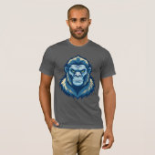 Ik beloof dat ik vriendelijk ben t-shirt (Voorkant volledig)