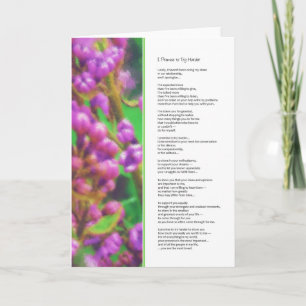 Ik beloof Harder... Relaties te proberen Kaart