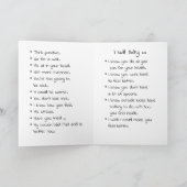 Ik beloof het niet te zeggen | chronische ziekte kaart (Binnen)