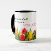 Ik beloof het... Ontwerp van Tulp-Mok Mok (Voorkant links)