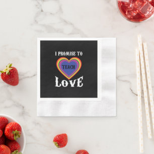 Ik beloof jullie liefde te leren kennen LGBTQ Servet