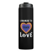 Ik beloof jullie liefde te leren kennen | LGBTQ |  Thermosbeker (Voorkant)